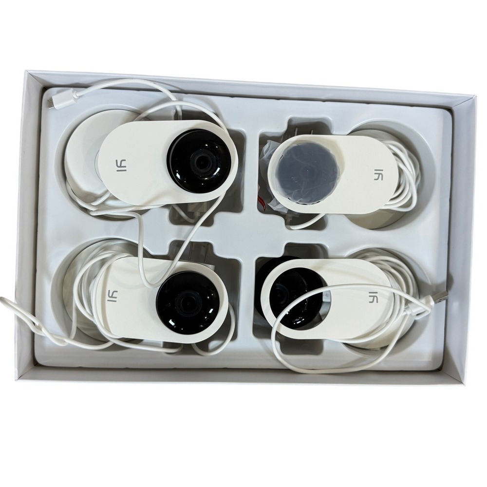 YI Home Camera Family Pack 4 in 1 720p HD Indoor Security Night VisionYHS-113-IR